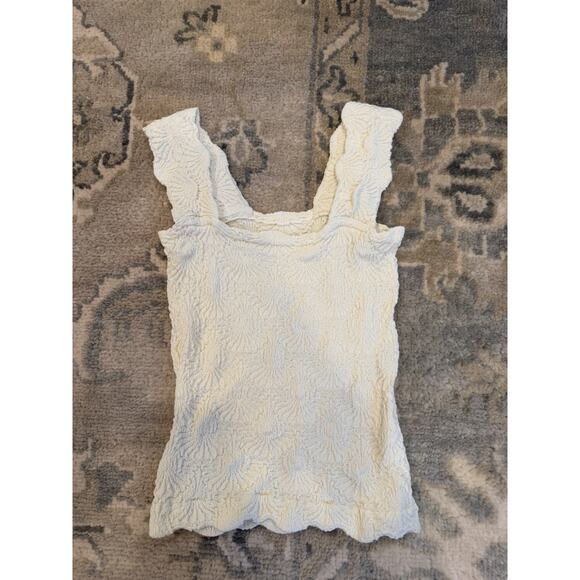 FREE PEOPLE LOVE LETTER CAMI - IVORY S/M NEW $38 - Picture 4 of 7